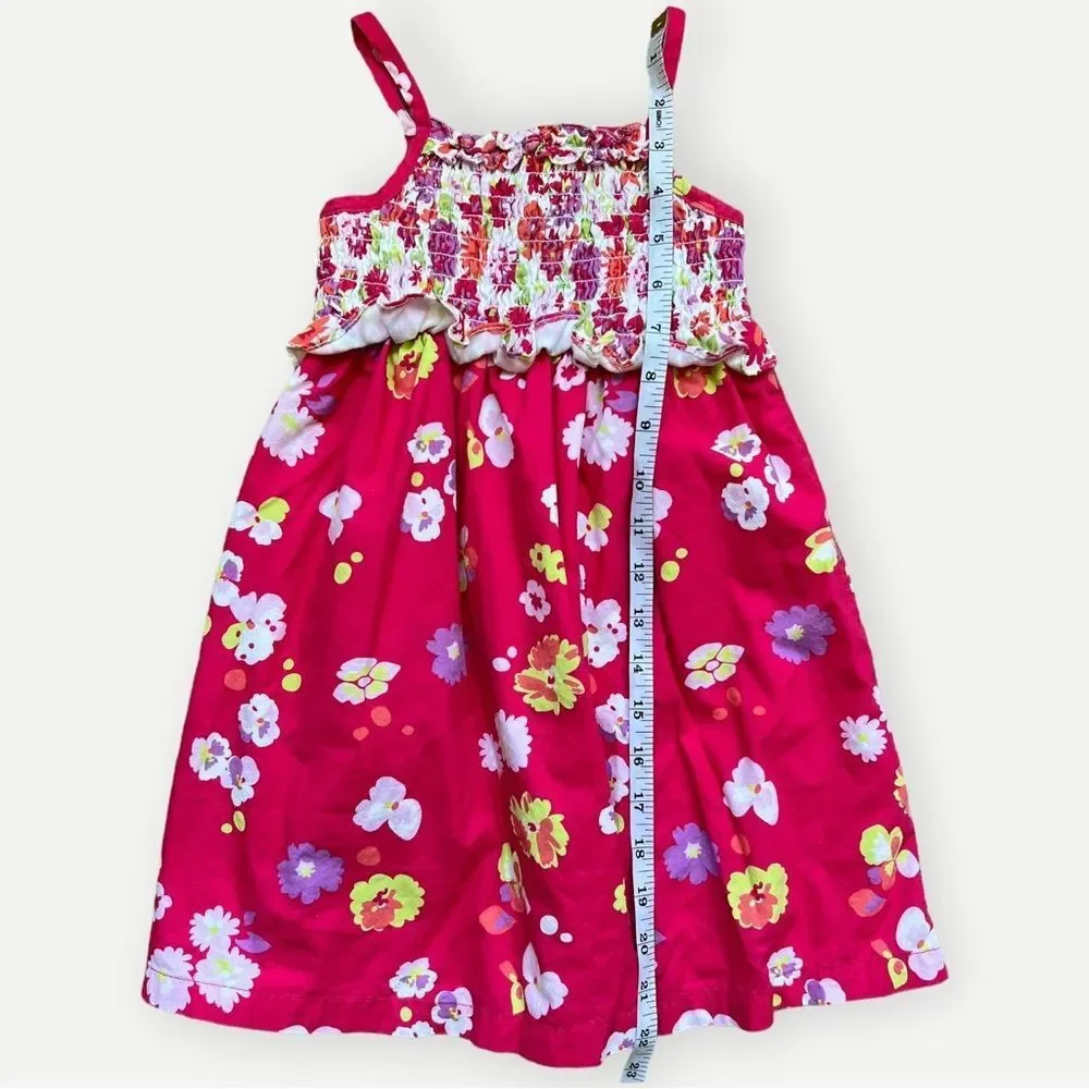 Penelope Mack Girls Toddler Kids Sleeveless Tank Sun Ruffle Detail Dress. 4. 4T.